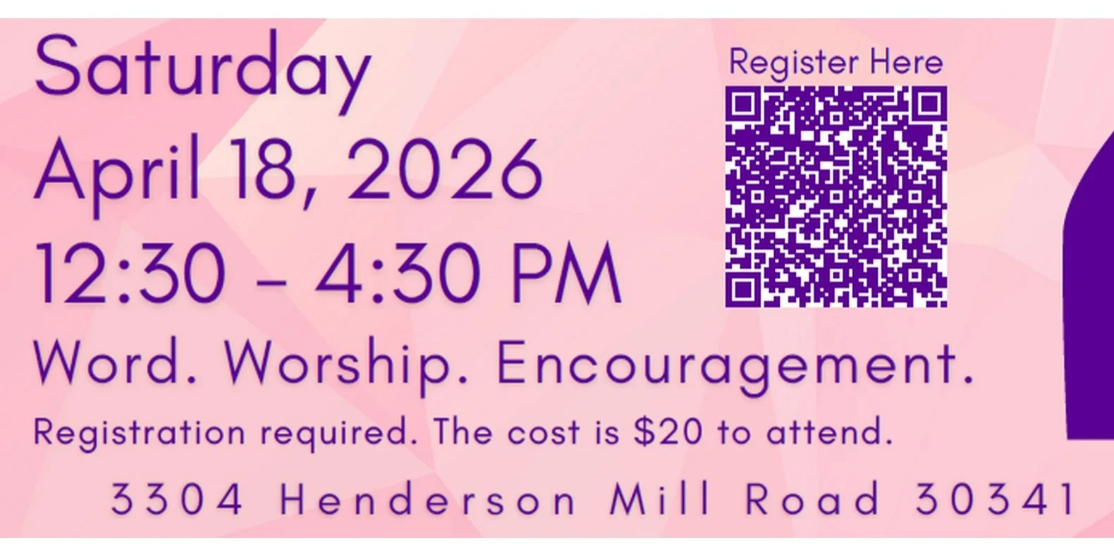 Women of Embry Hills April 2026 Retreat