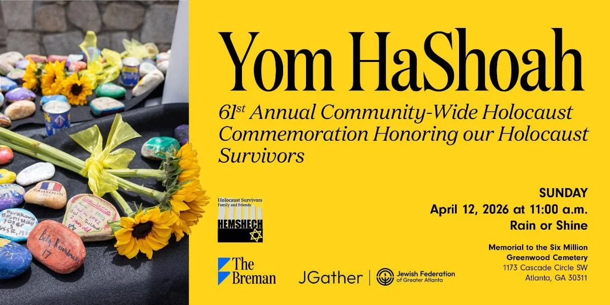 Yom HaShoah 61st Community-Wide Holocaust Commemoration