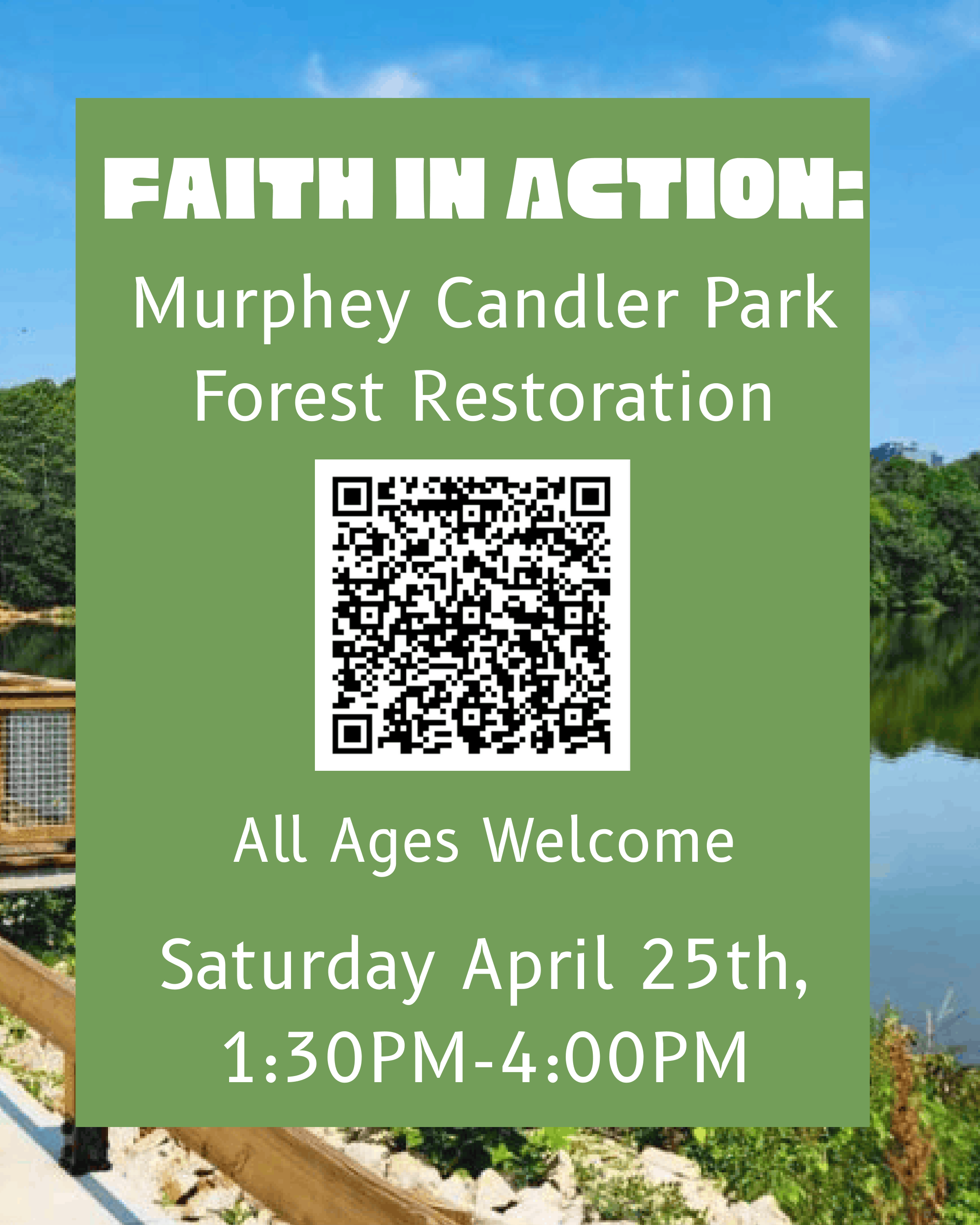 Faith in Action Event: Murphy Candler Park Forest Restoration