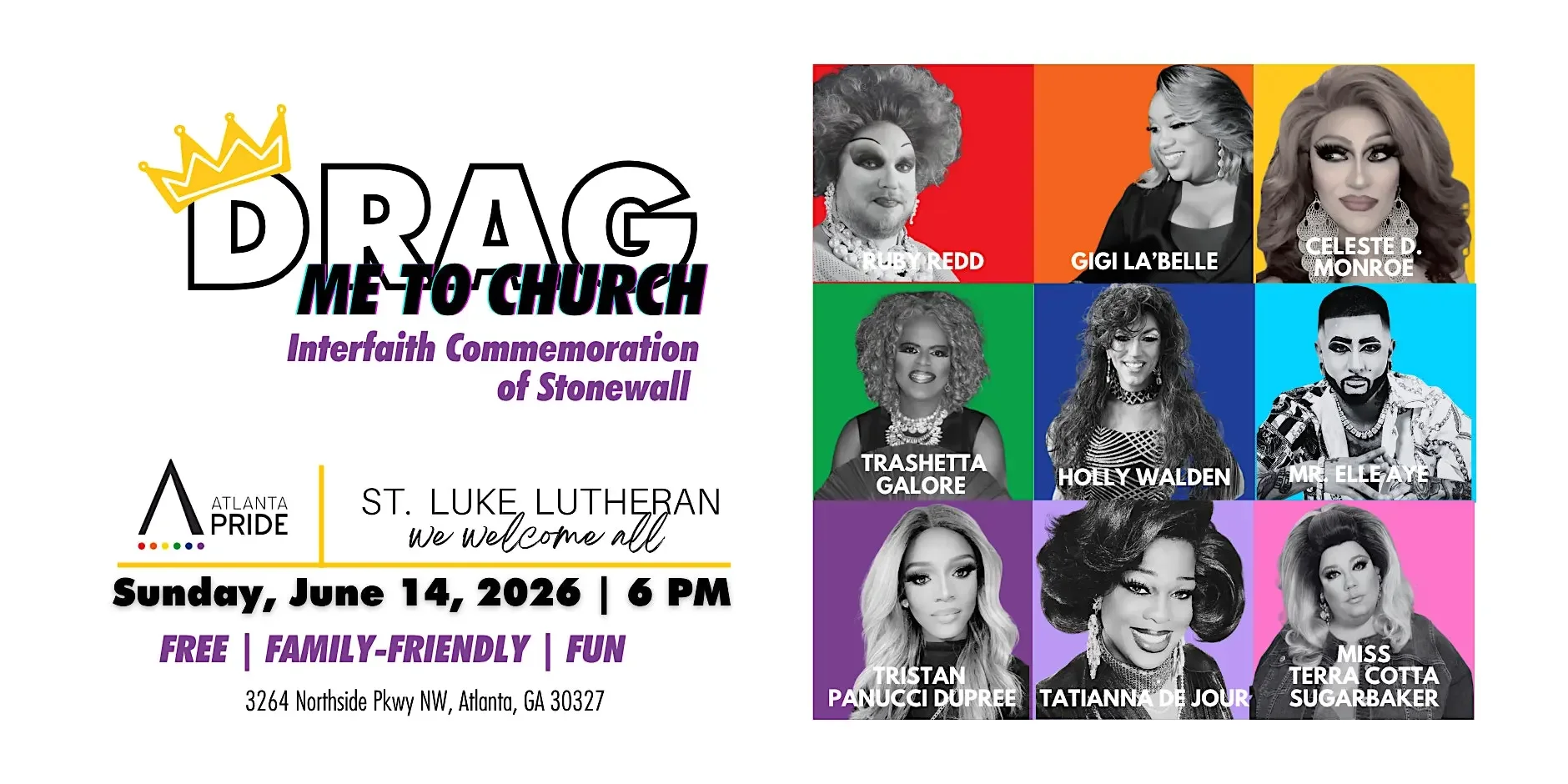 Drag Me to Church: Interfaith Commemoration of Stonewall