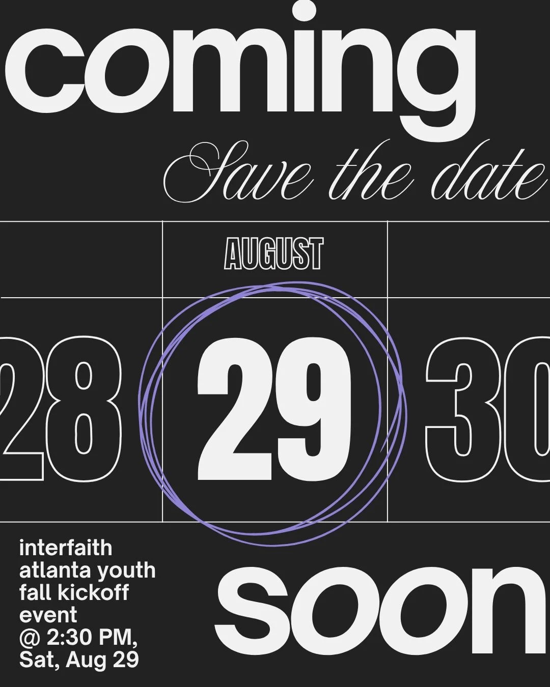 Interfaith Atlanta Youth Fall Kickoff