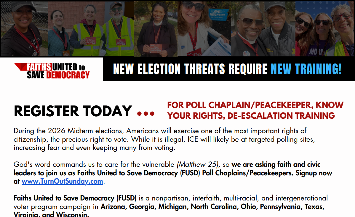 FUSD Poll Chaplain/Peacekeeper Training