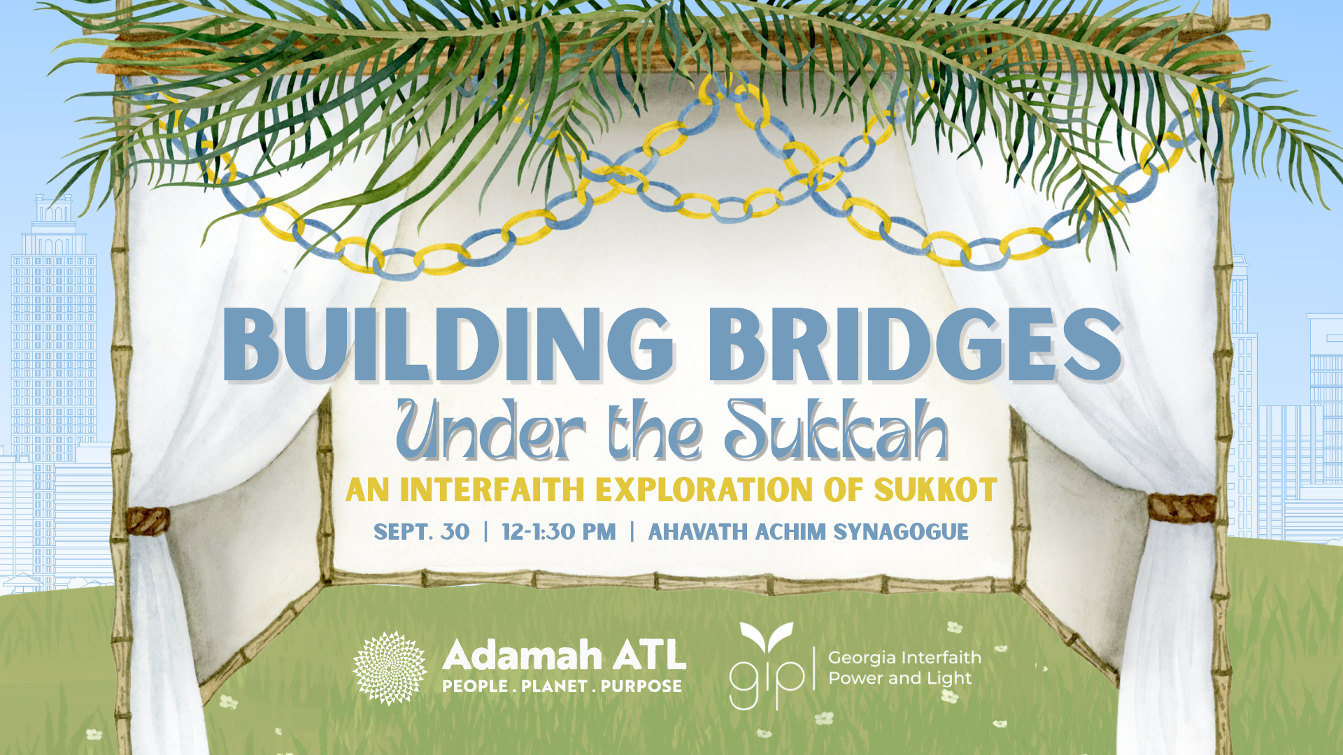 Building Bridges Under the Sukkah: An Interfaith Exploration of Sukkot