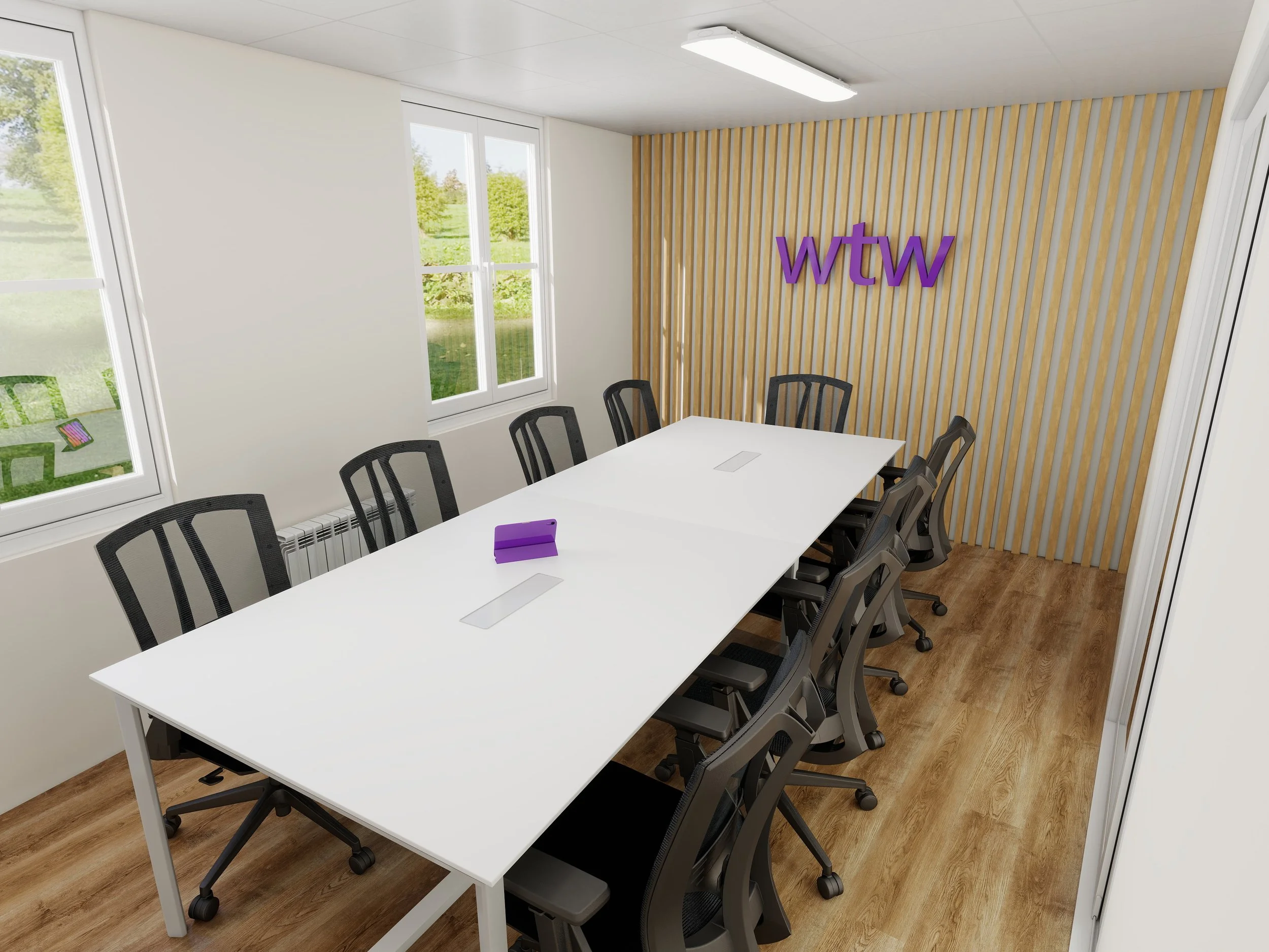 Salle de réunion - Visuel 3D 