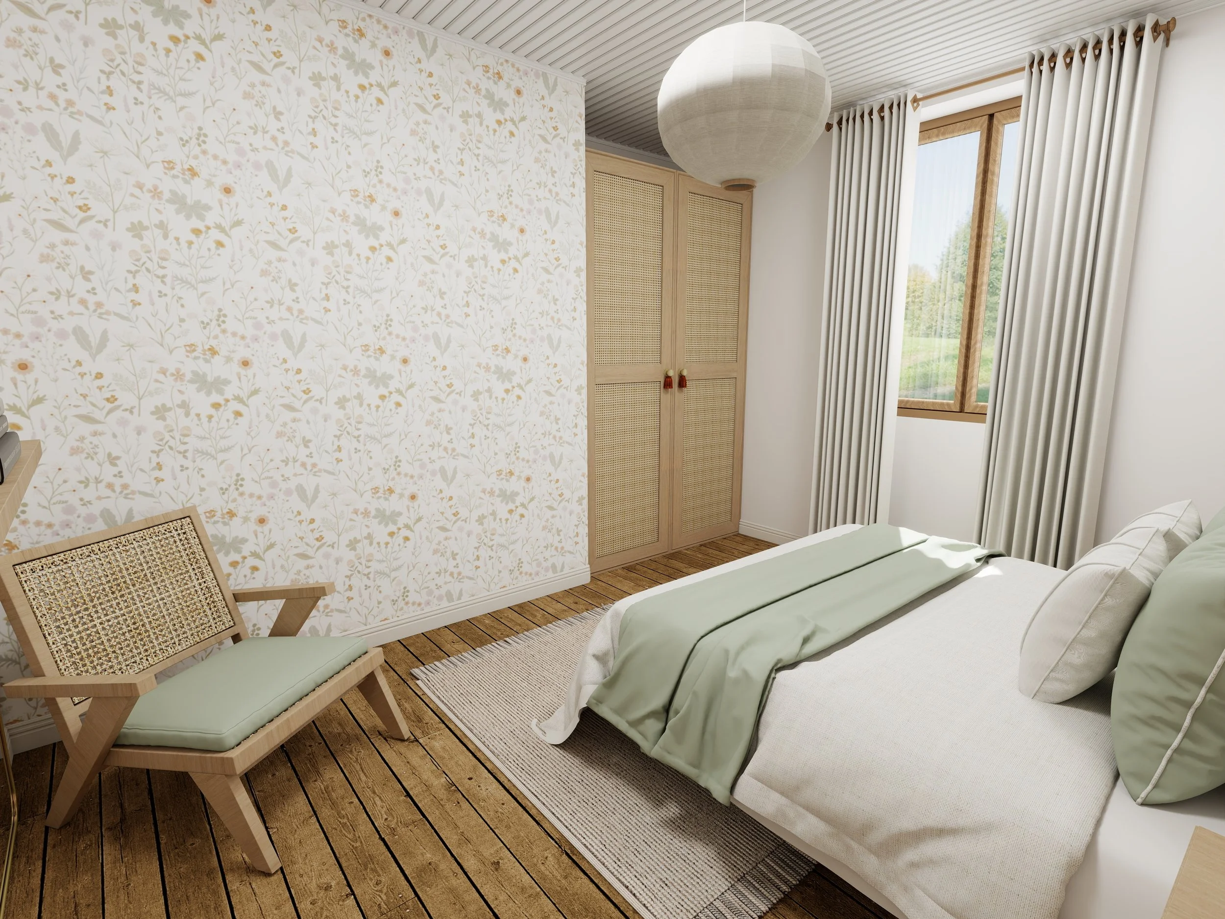 Chambre Juliette | Après | Visuel 3D