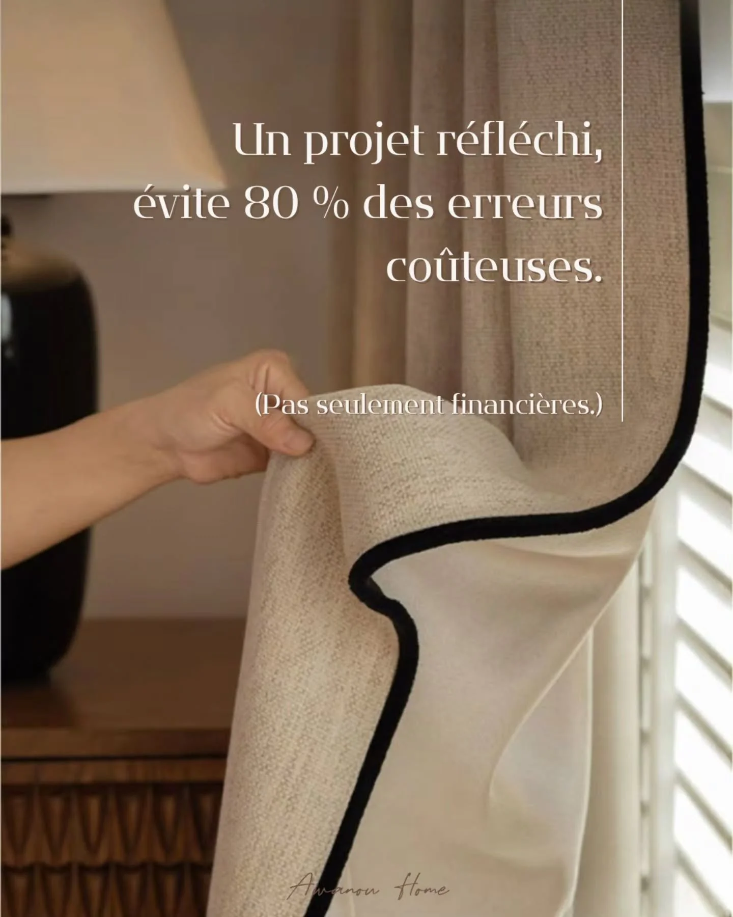 ✨️ Le doute ne veut pas dire que vous manquez d&rsquo;audace.

Il veut simplement dire que l&rsquo;enjeu est important.

Quand vous aimez le style ethnique contemporain, vous ne cherchez pas &ldquo;joli&rdquo;.
Vous cherchez une atmosph&egrave;re.
Un