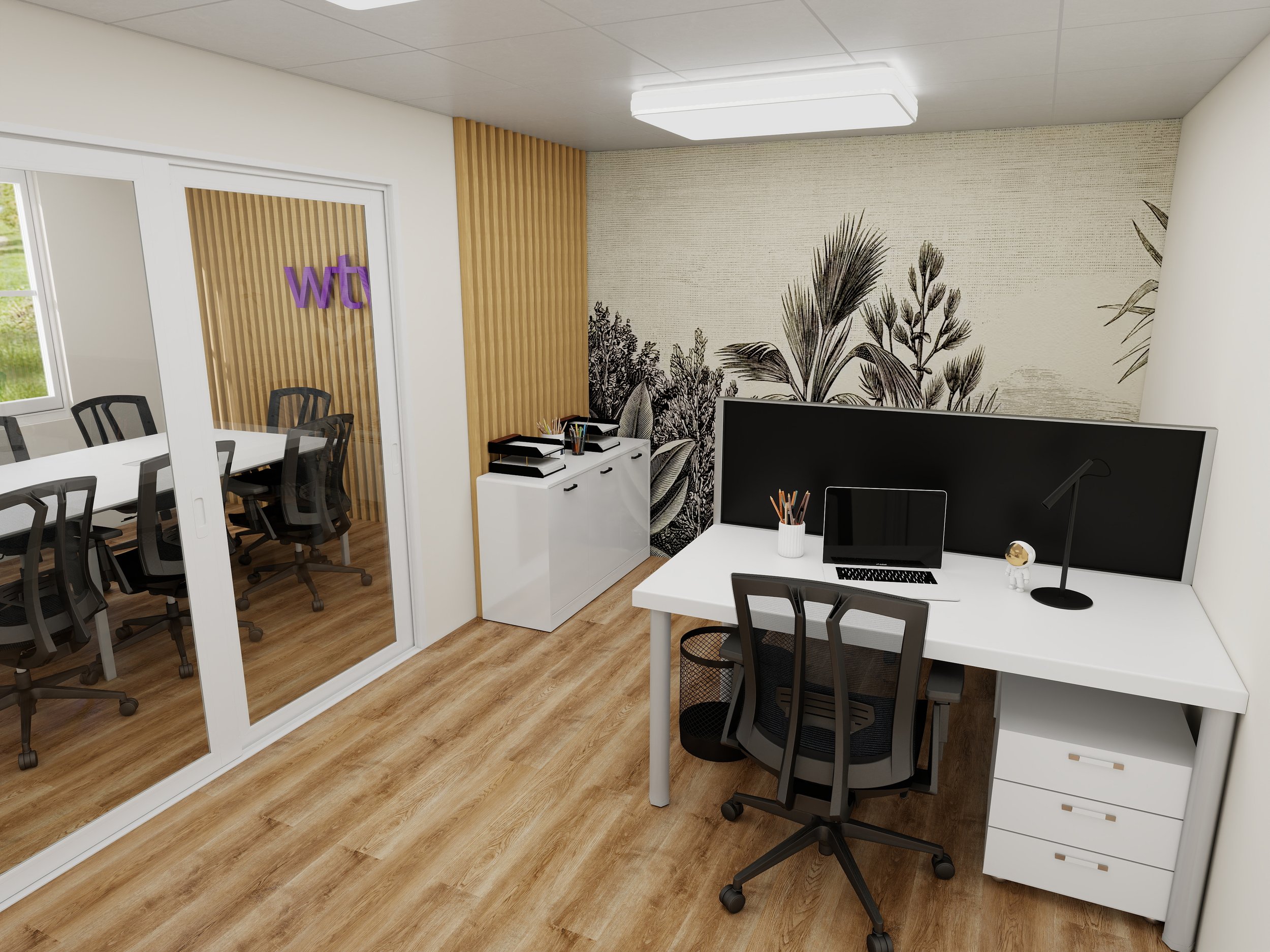 Bureaux - Visuel 3D