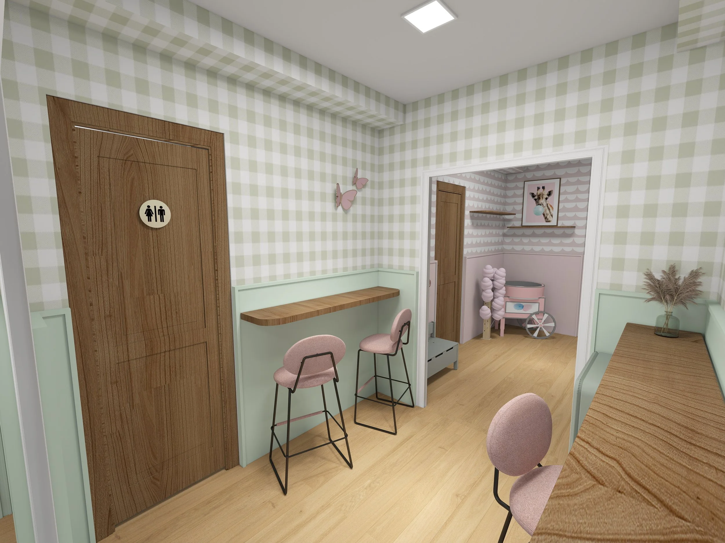 Espace café - Visuel 3D