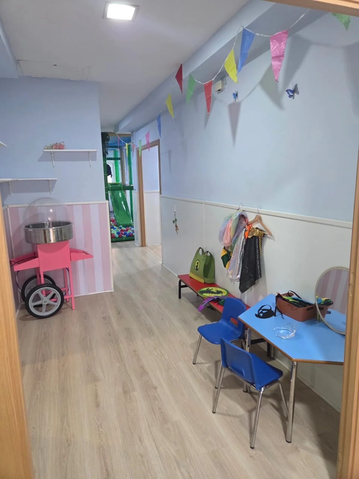 Espace déchaussage - Avant travaux