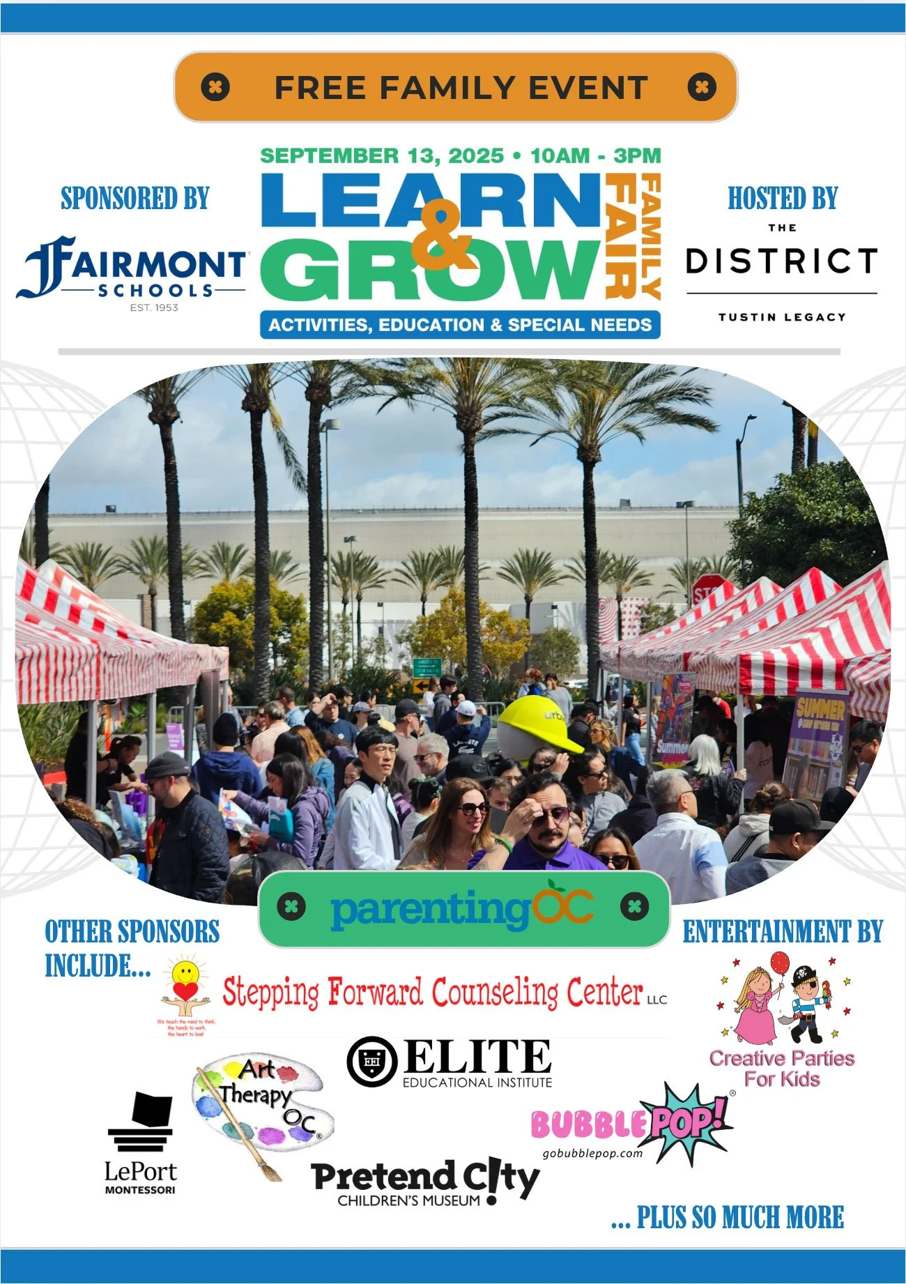 Parenting OC's Learn and Grow Family Fair