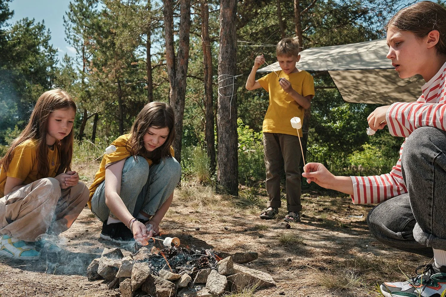 Summer camps and activities create an opportunity for mindfulness through less screen time.&nbsp;