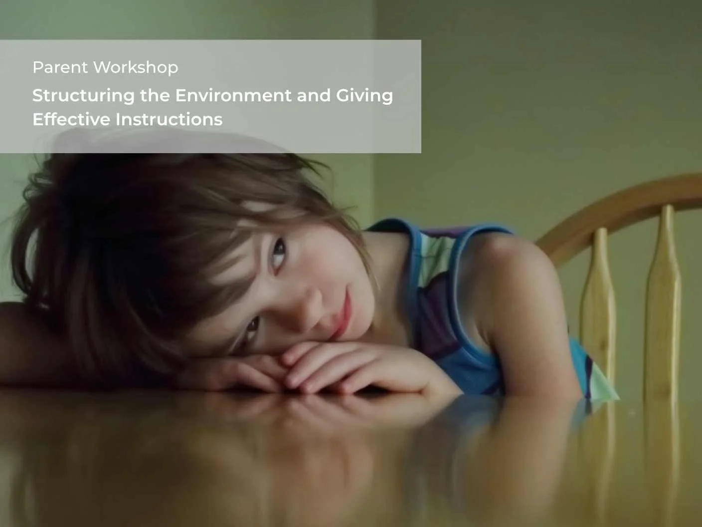 Structuring the Environment and Giving Effective Instructions