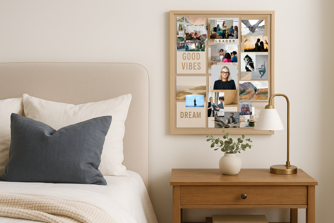 Quadro de Manifestação: Como Criar um Vision Board com Intenção