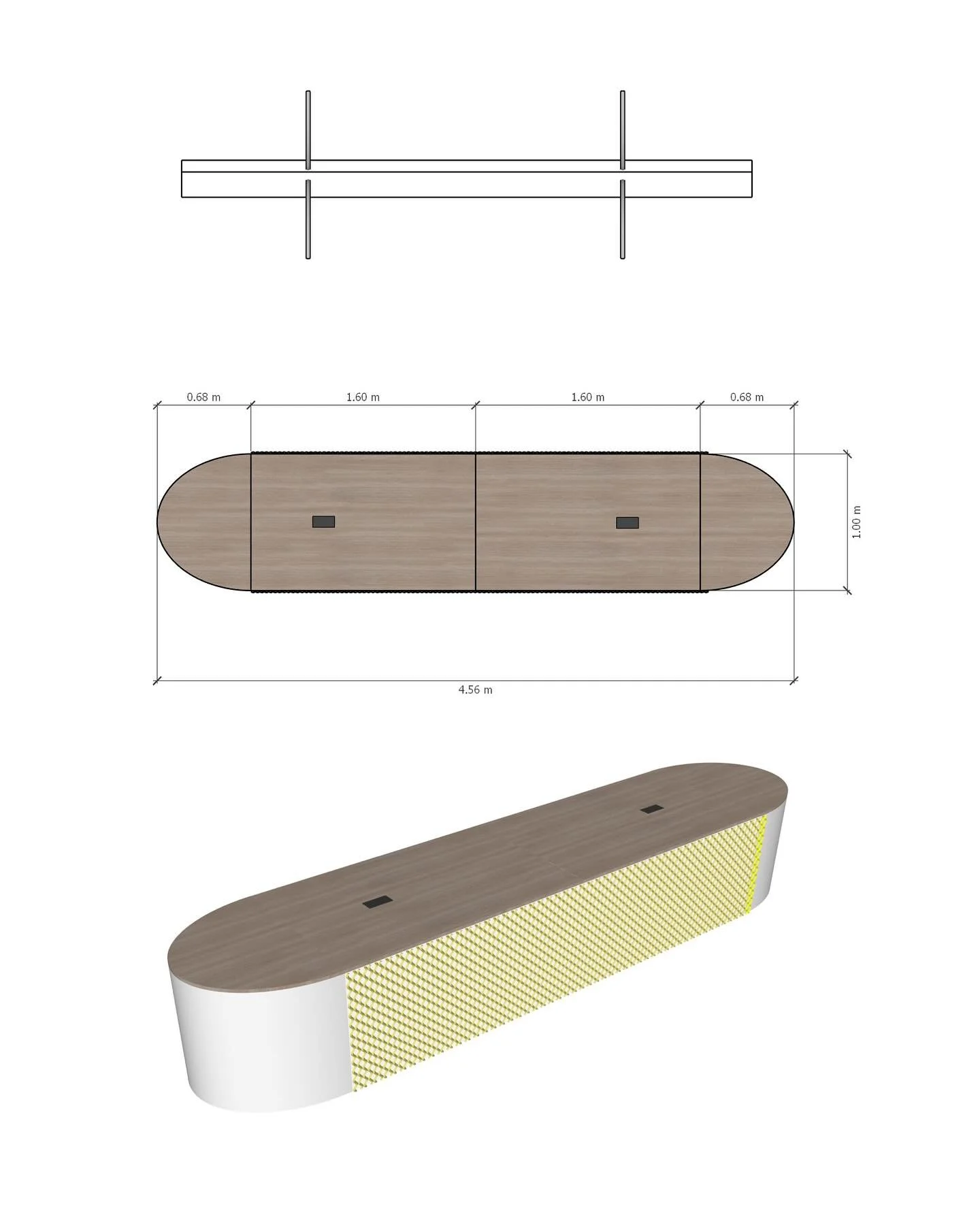 Resultado no fim do carrossel.
Fazer design de mobiliário dá-me imenso prazer. 
É uma oportunidade para criar uma peça única, que só existe para aquele espaço, para aquele propósito para aquela