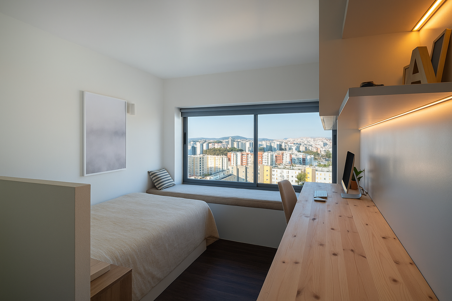Design interiores jovens Feng Shui papel parede linho