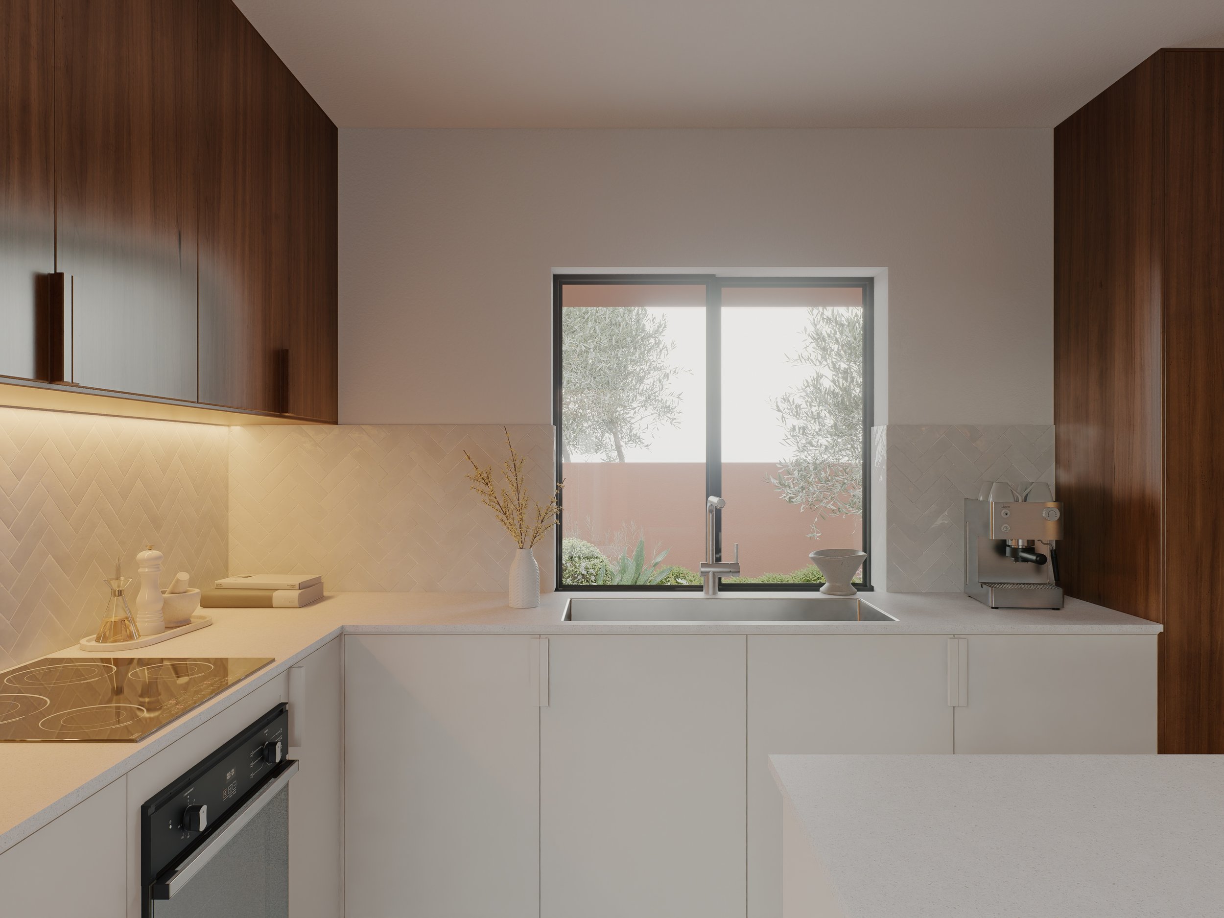 Planeamento de materiais para construção com look and feel final