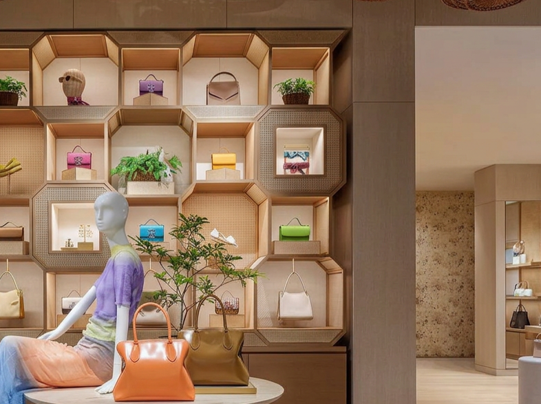 Visual merchandising estratégico e disposição de produto em loja