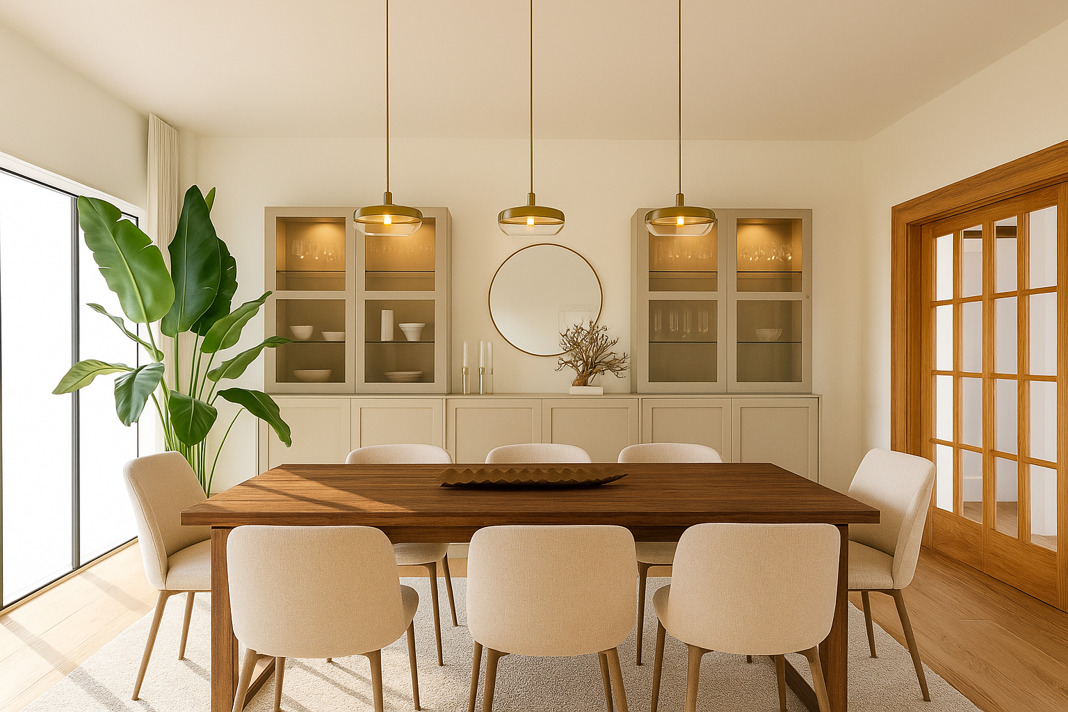 Sala Odivelas estilo transicional escandinavo moderno amarelo