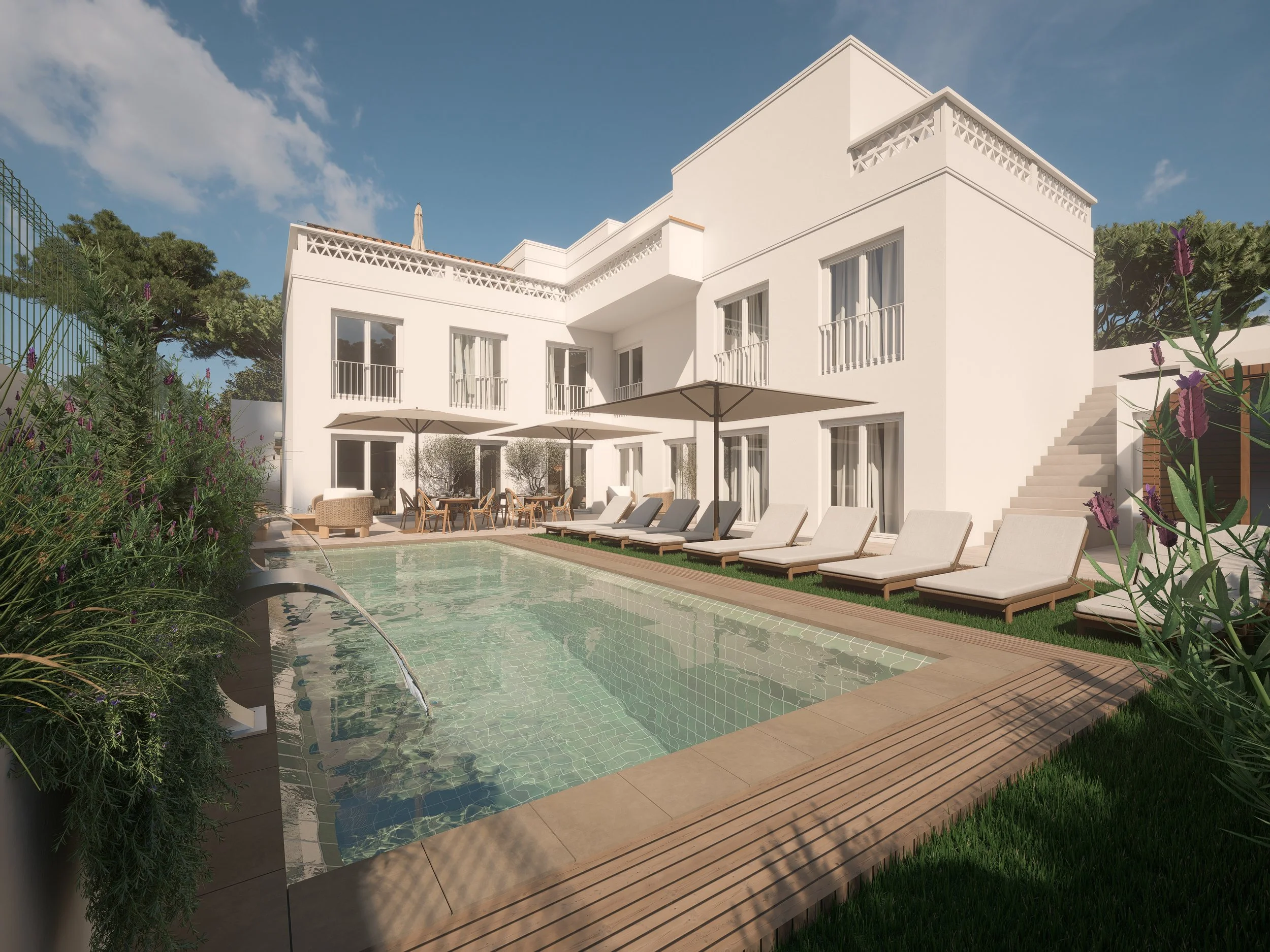 Guesthouse design de interiores Comporta 2025 — Diana Paiva Studio hospitality