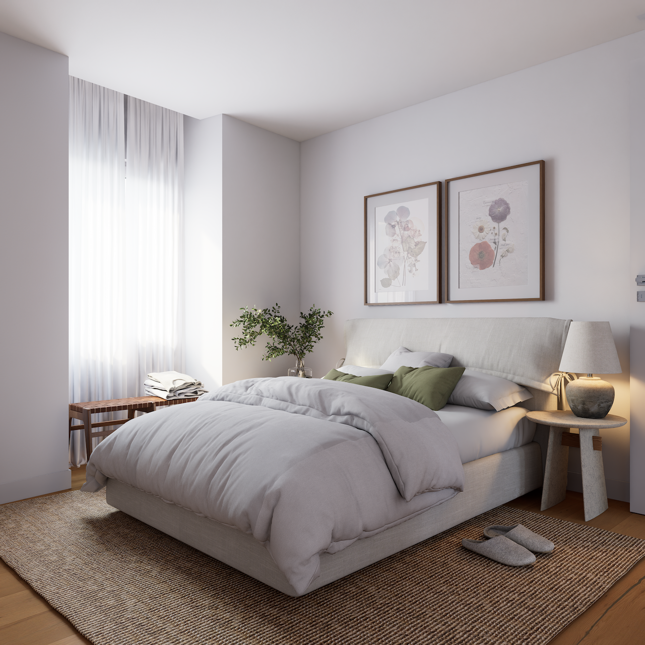 Quarto suite design interiores moderno Açores