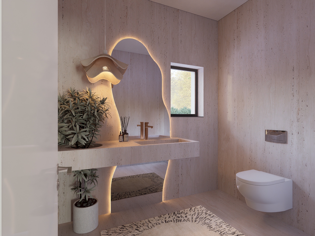 casa de banho IS WC design interiores iluminação arquitetural