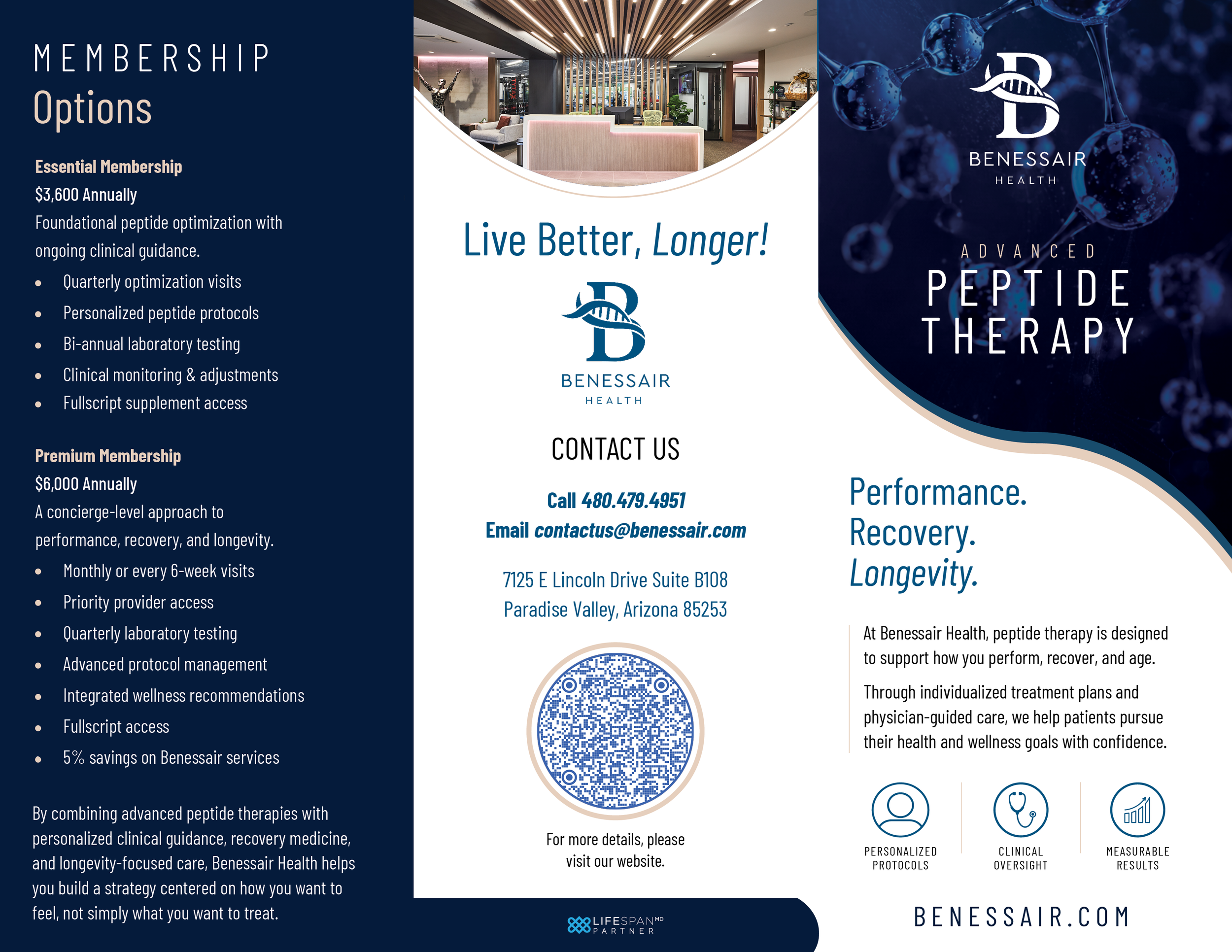 Benessair Peptides Brochure 2026.png