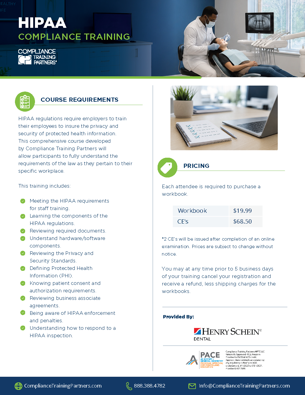 CTP HIPAA One Page Tearsheet Henry Schein Dental.png