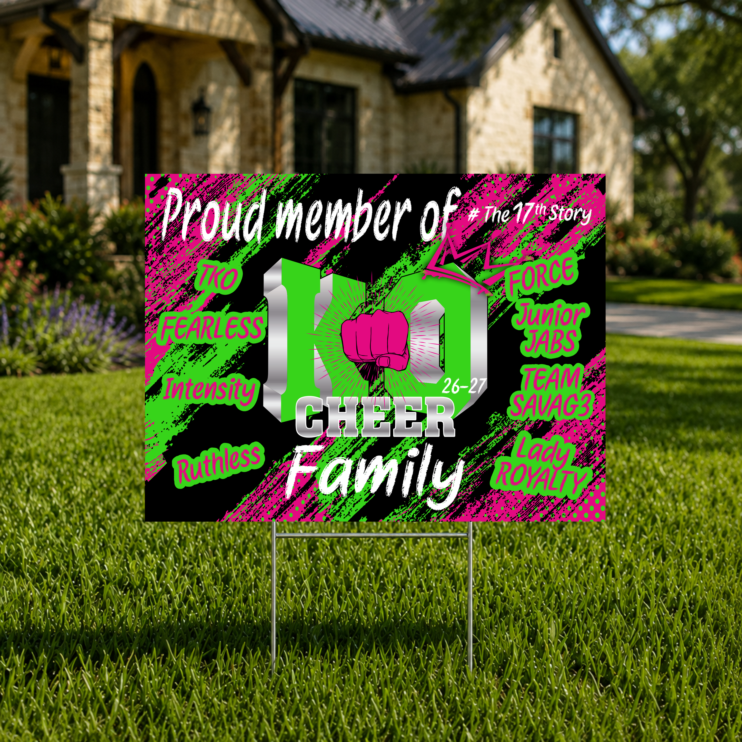 Yard Sign Splash Edition