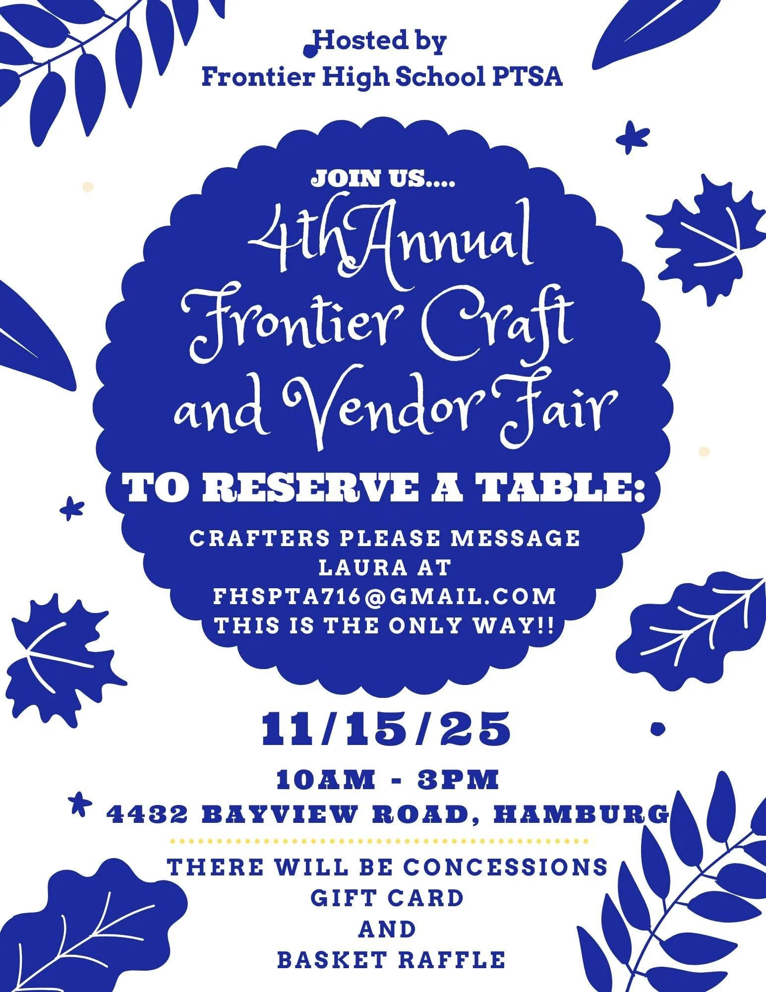 Frontier Craft and Vendor Fair