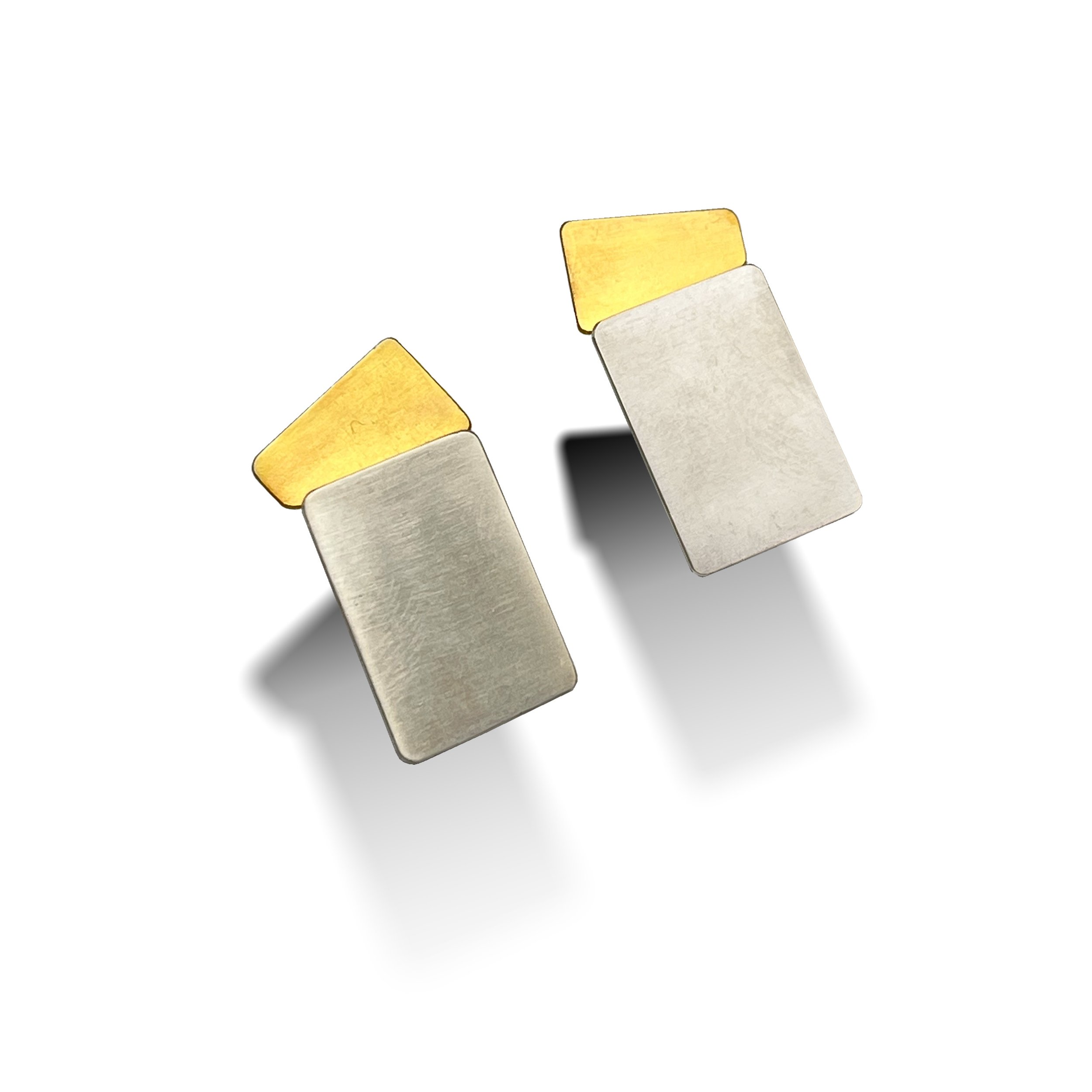 Cluster Earrings Bicolor