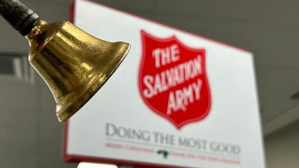 Volunteering for Salvation Army Bell Ringing 