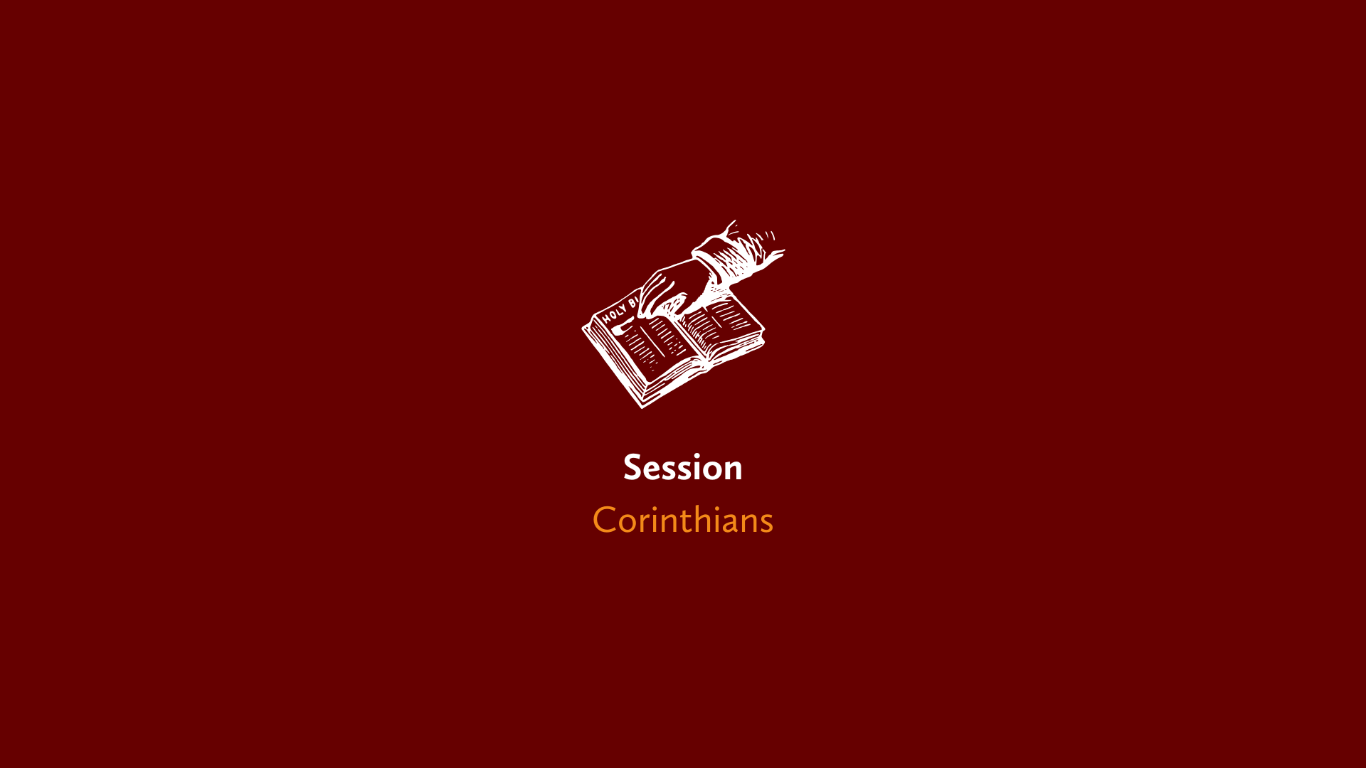 Lesson on 1 and 2 Corinthians—What’s going on with the church there? 