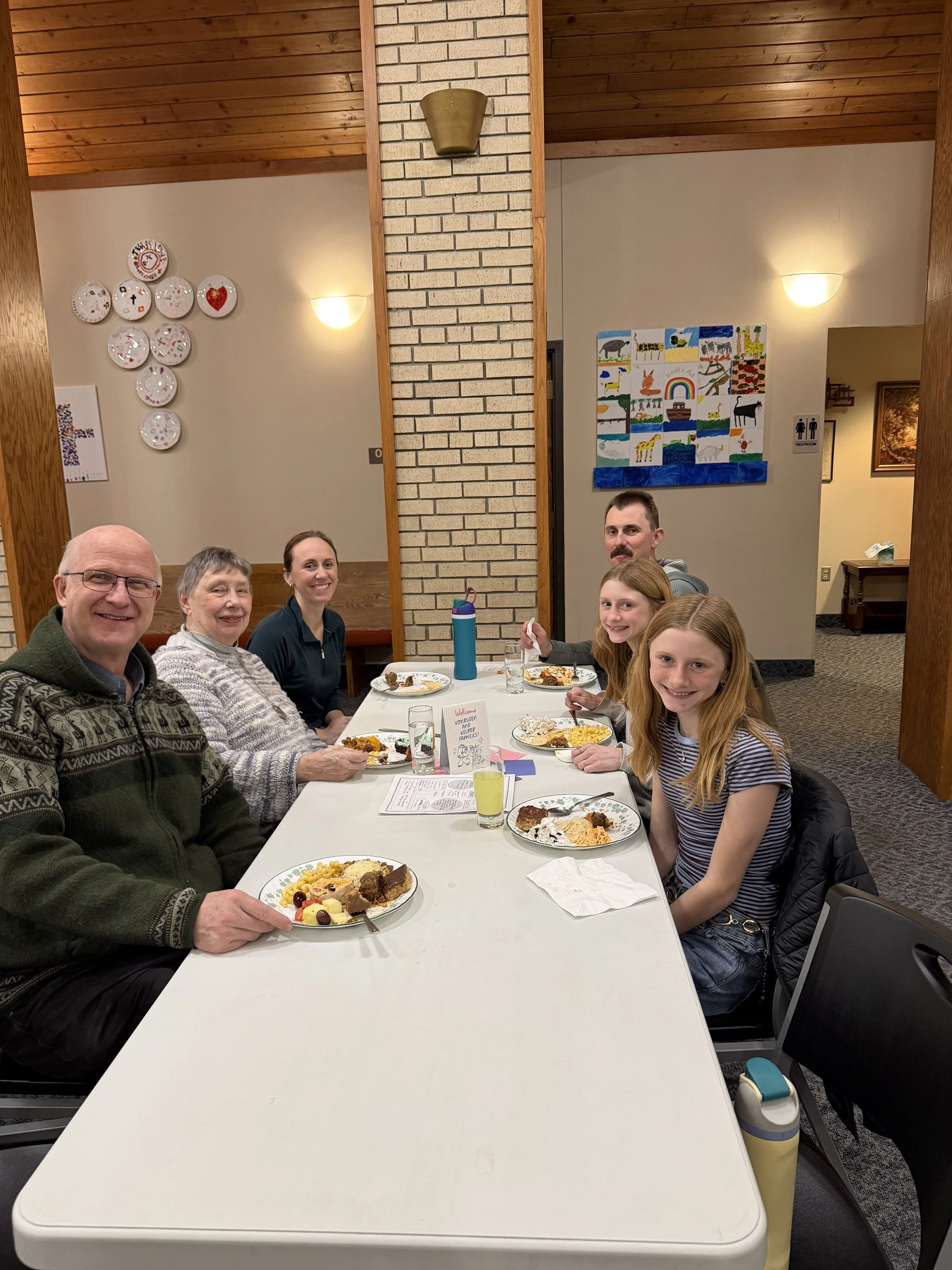 Faith Webs: Families Connect Over Food and Fun