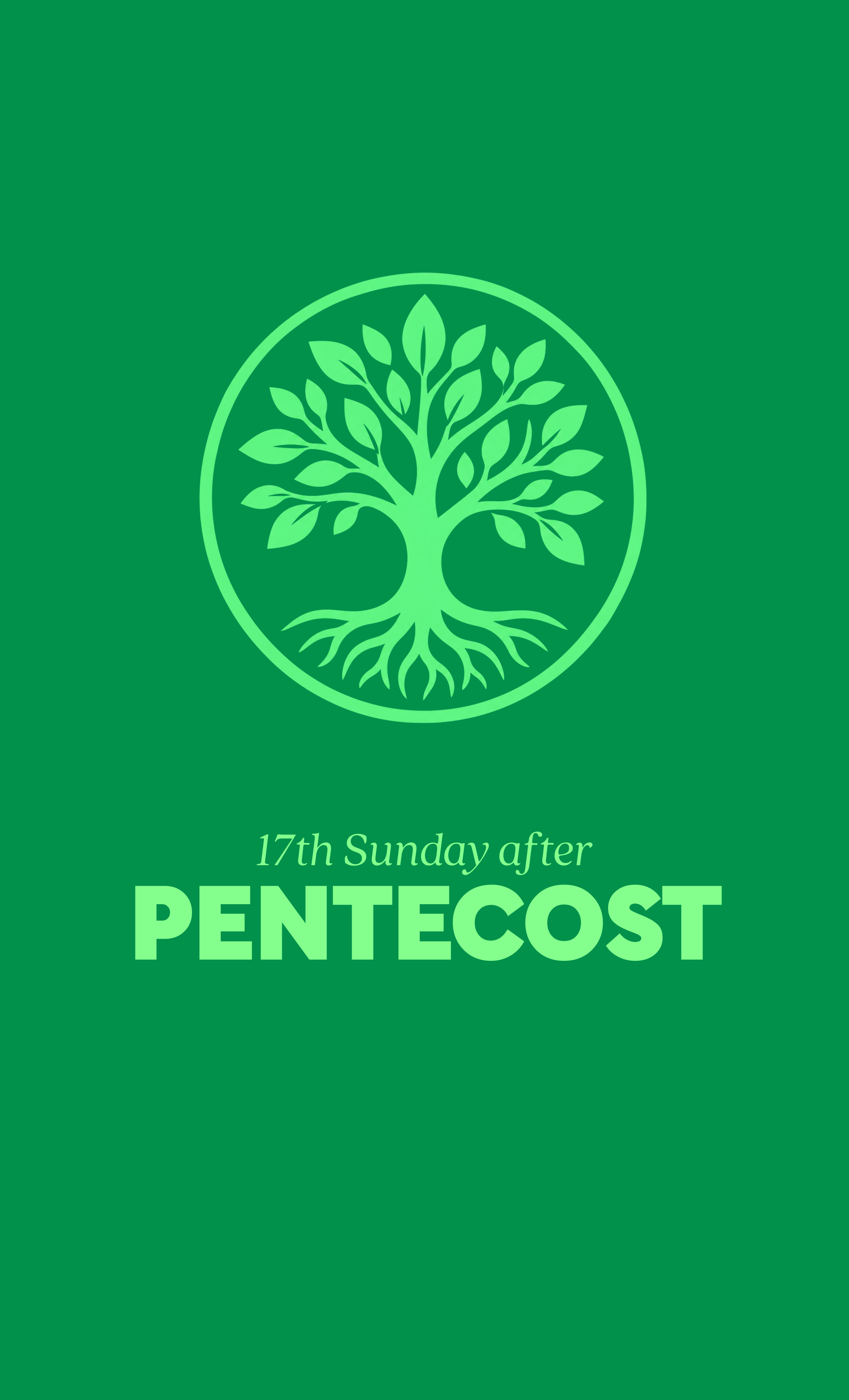 Seventeenth Sunday after Pentecost