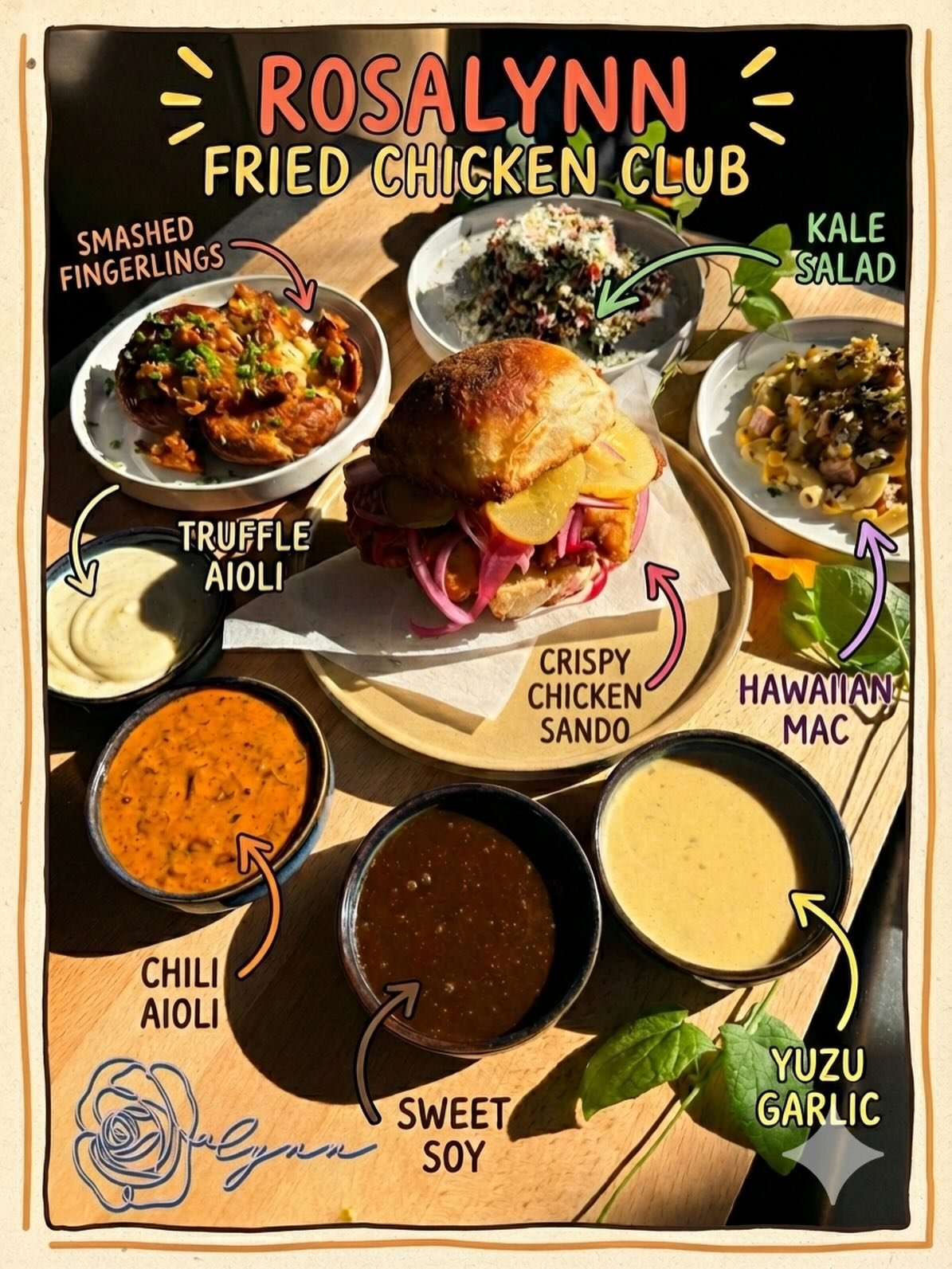 TONIGHT FRIDAY CHICKEN SANDO POP-UP UNTIL SOLD OUT 🔥 🍗 204 ROSE ST