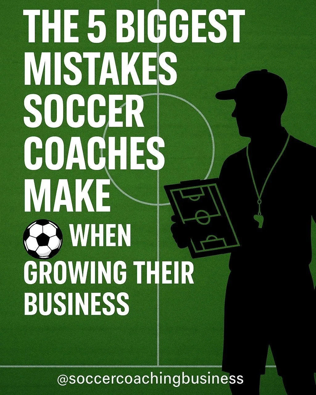 Coaches, are you making these mistakes?

1️⃣ No clear brand or niche
2️⃣ Relying only on word of mouth
3️⃣ Ignoring social media marketing
4️⃣ Under-pricing (and undervaluing) themselves
5️⃣ No systems for scaling (scheduling, payments, etc.)

Which 