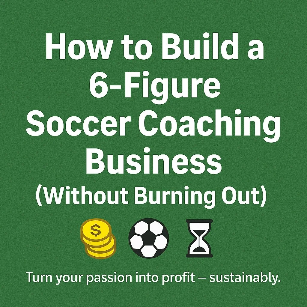 So many coaches I speak to love the game but struggle to scale their passion into a thriving business. The good news?

You don&rsquo;t have to choose between making an impact and making an income.

Here are 3 keys to get started:
1️⃣ Build scalable p
