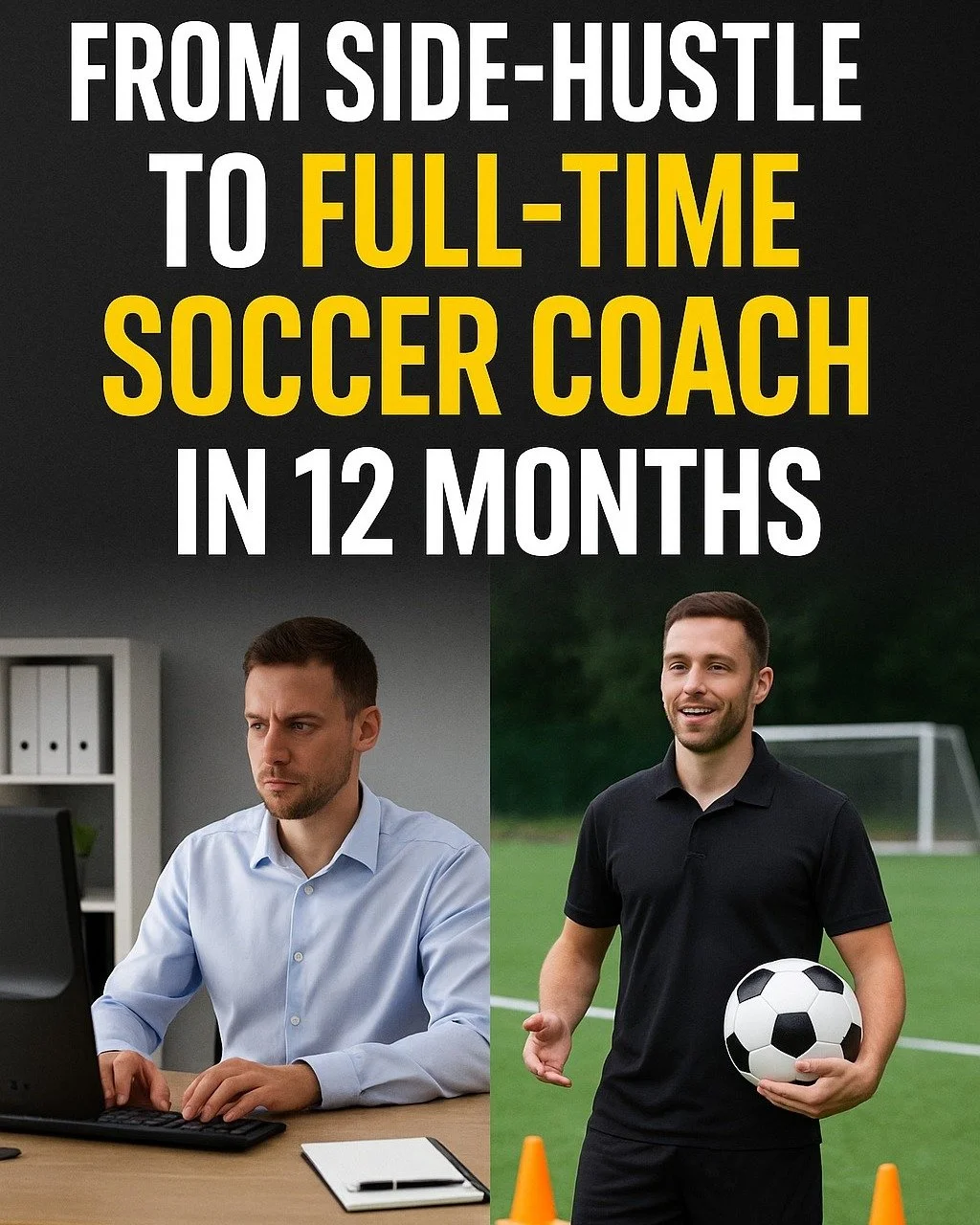 Ready to turn your coaching side-hustle into a full-time career?

Here&rsquo;s the exact roadmap to go from part-time to full-time business owner in just 12 months:

Step 1: Build your brand &ndash; establish your coaching philosophy &amp; stand out.