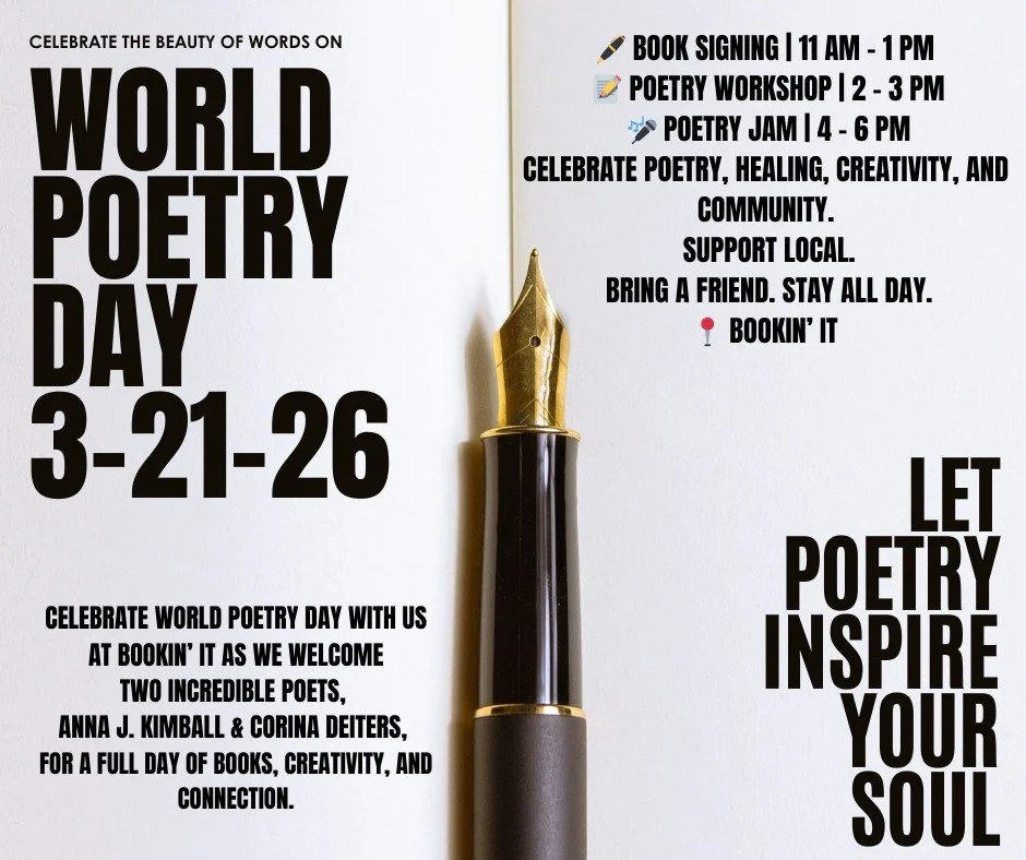 World Poetry Day celebration - Book Signing 11 am to 1pm