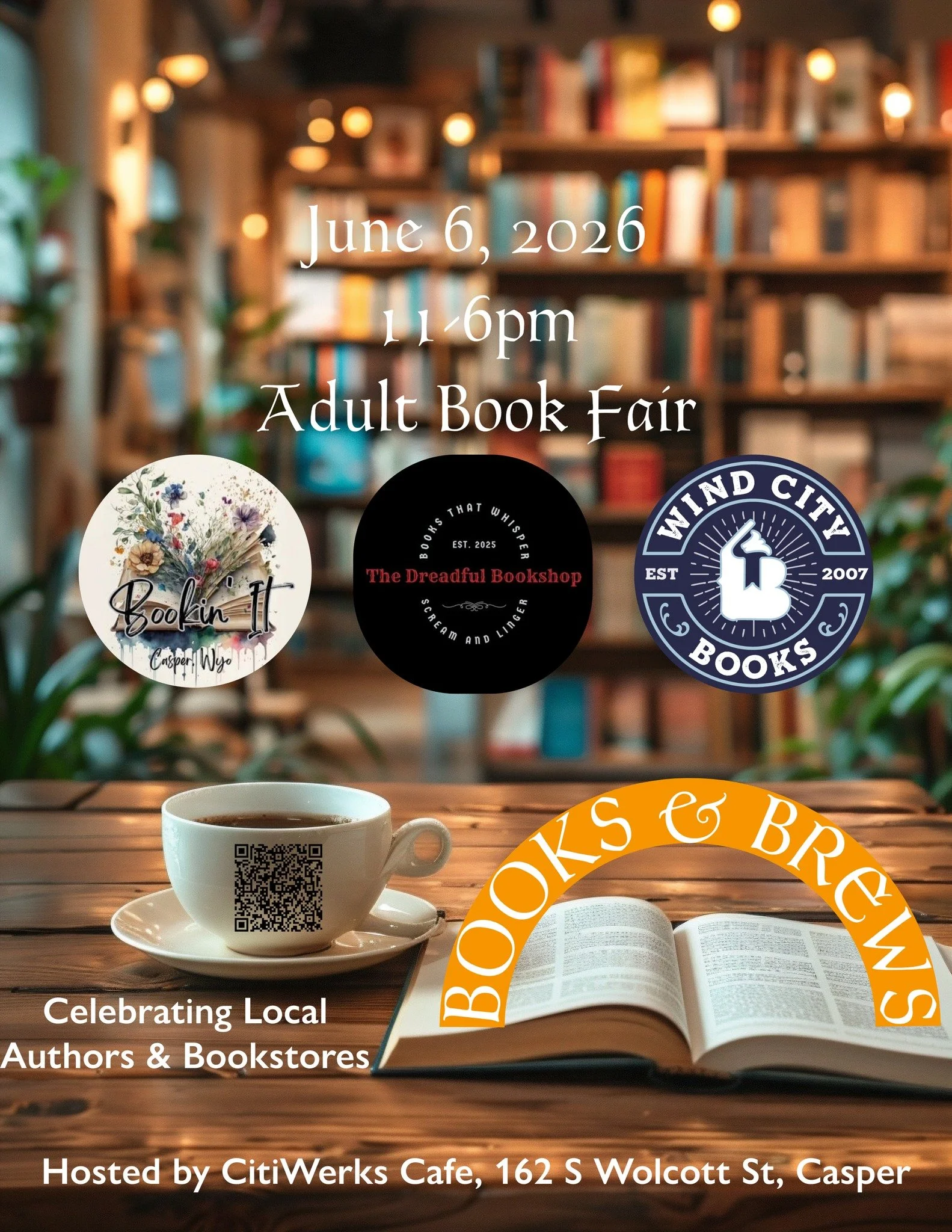 Books and Brews: Adult Book Fair