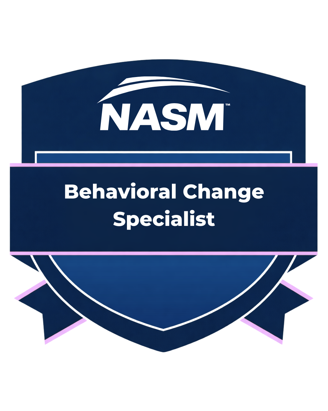NASM Certified Behavioral Change Specialist Badge