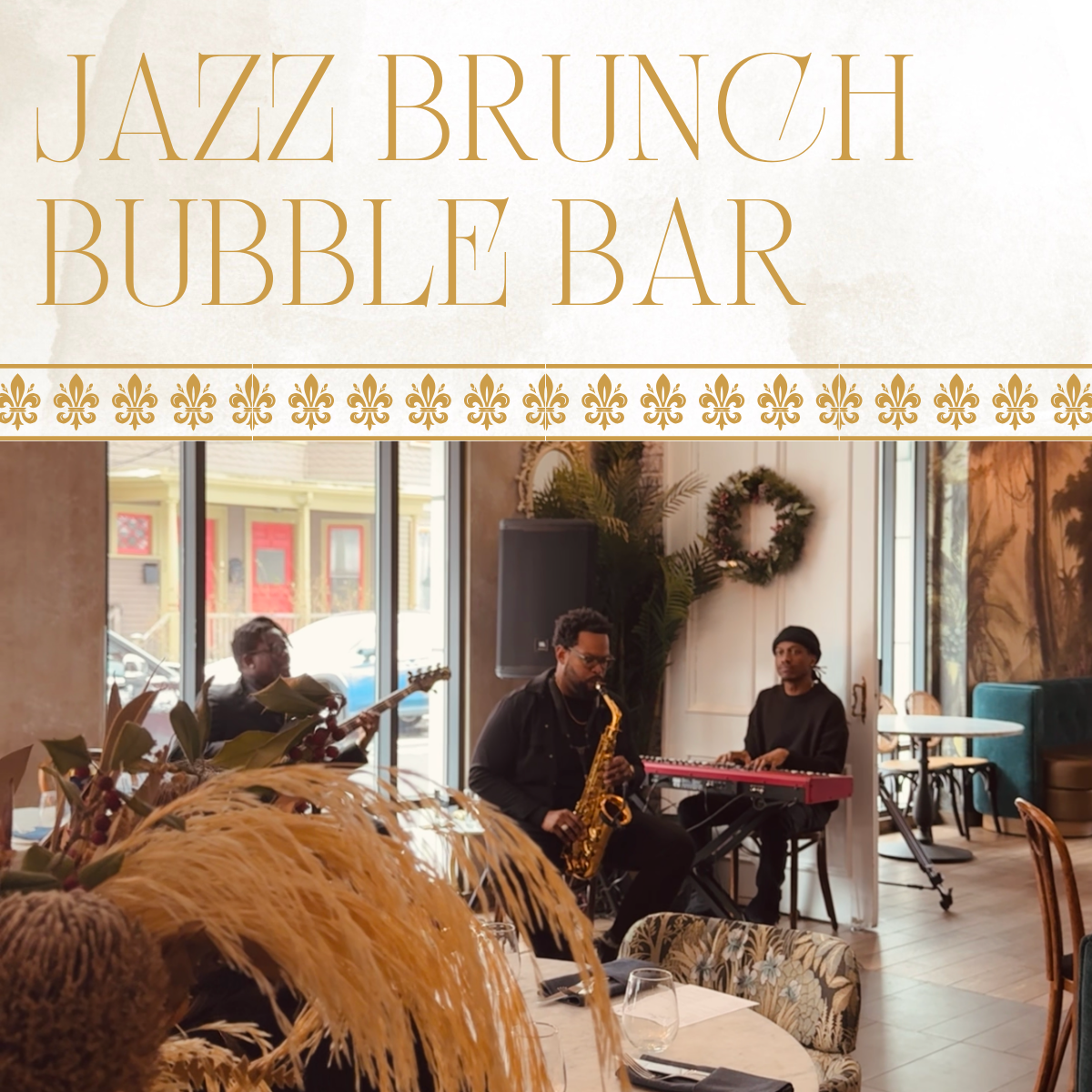 Bubbly Bar &amp; Jazz Bruch! 