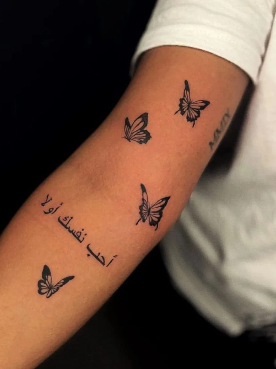 small butterfly tattoo designs