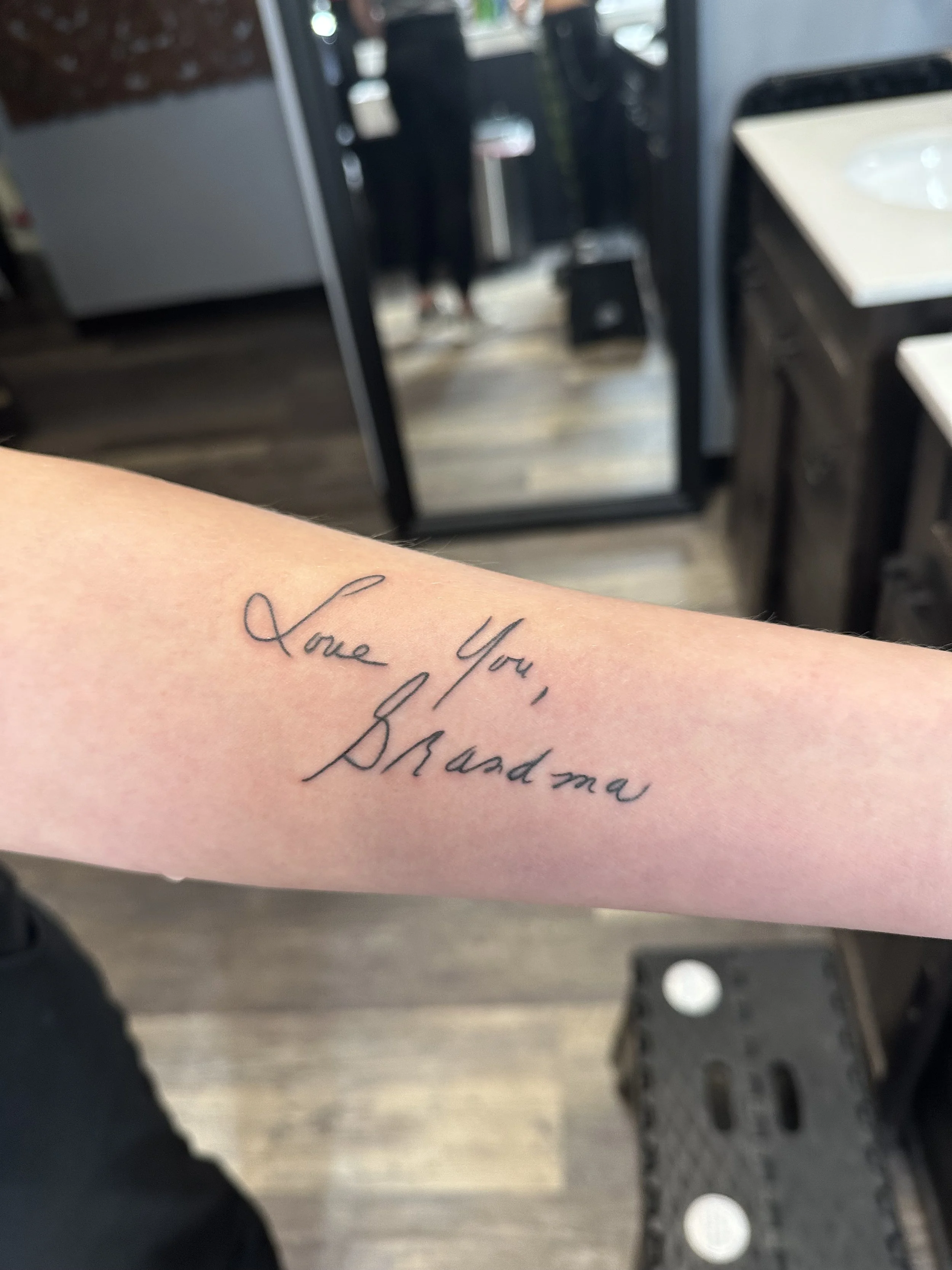 Perfect Font for Your Script Tattoo
