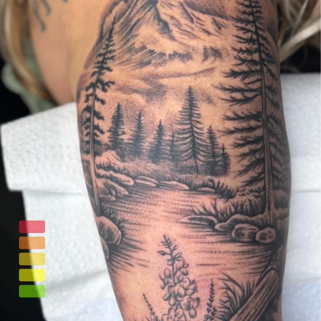 Tattoo Pain Chart: Body Pain Scale by Placement 
