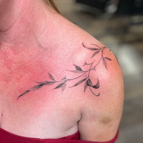  Fine Line Flower Tattoos 