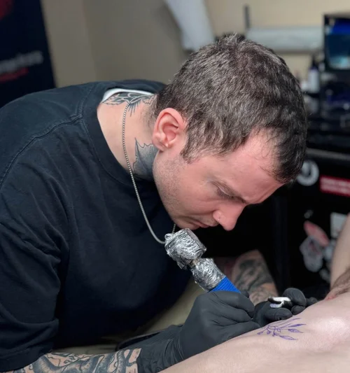 Collin Joiner - Burned Hearts Tattoo
