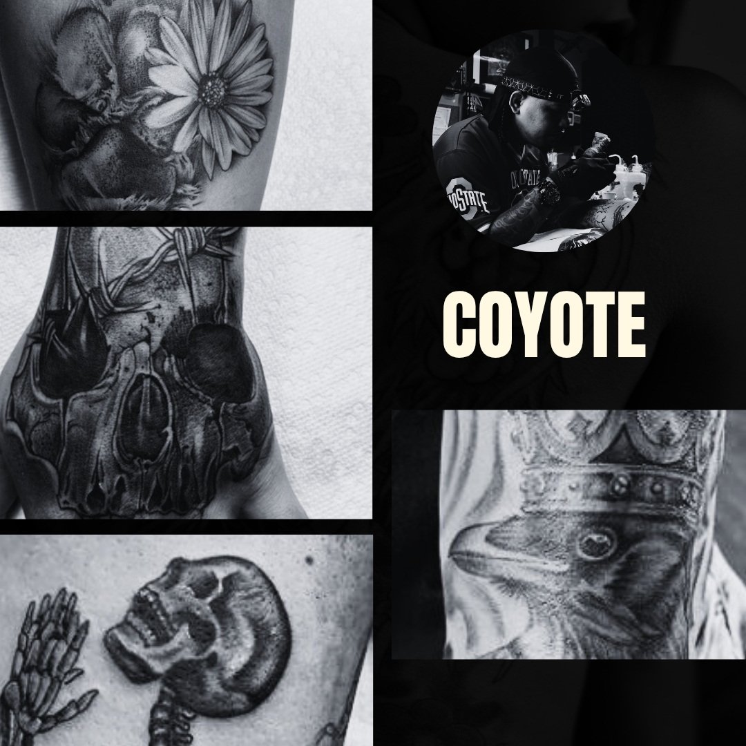 Tattoo Artist Portfolio Screenshot