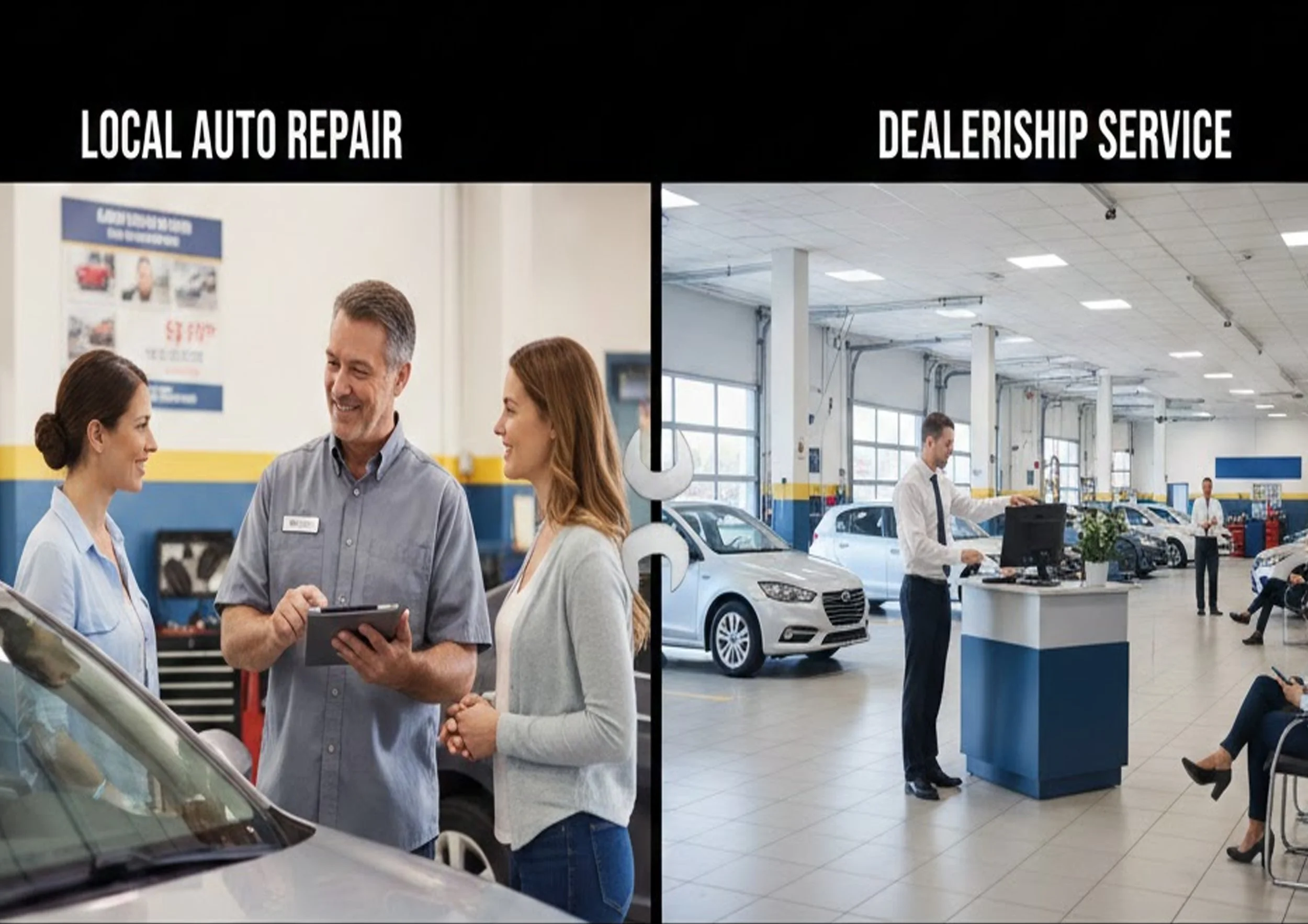 Local Auto Repair in Ankeny, IA vs Dealership Service