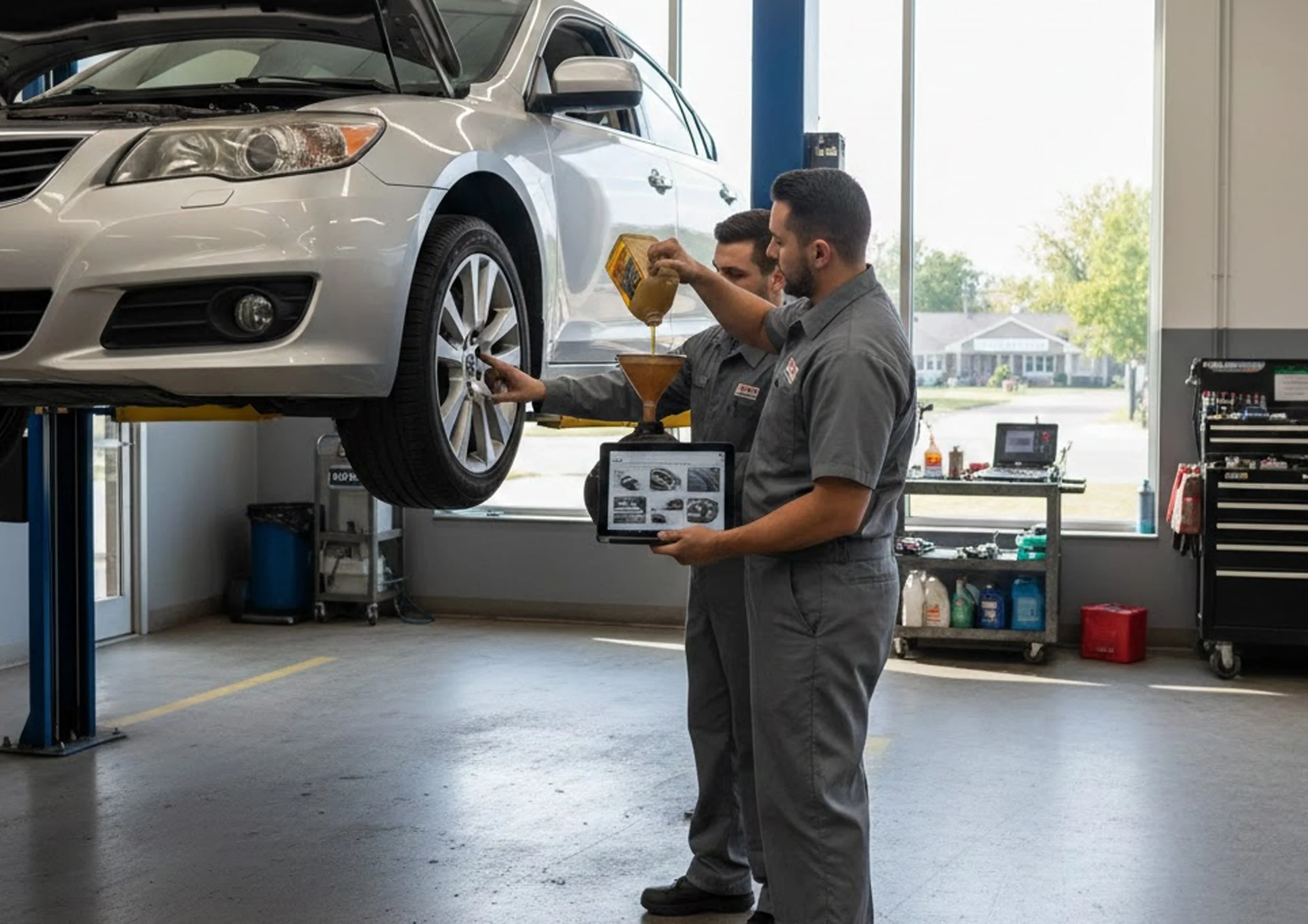 Oil Change and Brake Service Combo in Saylorville, IA